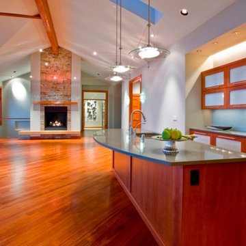 Modern Kitchen & Great Room