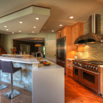 Modern Kitchen & Work Suite
