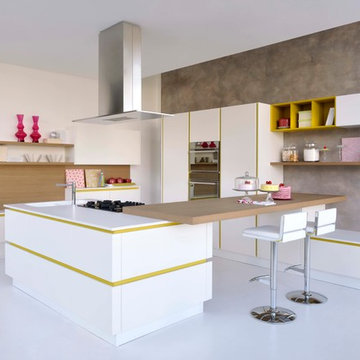 Modern kitchen cabinets