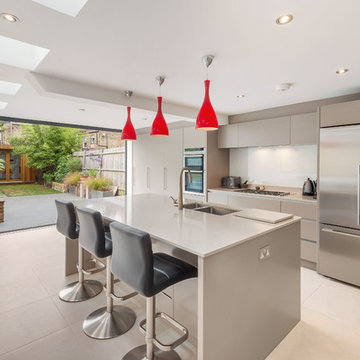 Modern kitchen extension in South West London