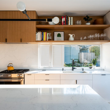 Modern Kitchen in a Craftsman Home