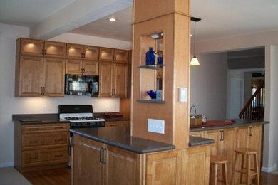 Minimalist kitchen photo in Other
