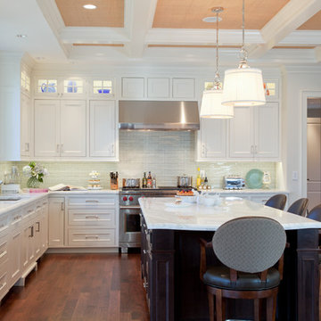 Modern Kitchen Remodel with Copper Ceilings