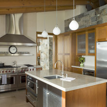 Rustic Kitchen by Sutton Suzuki Architects