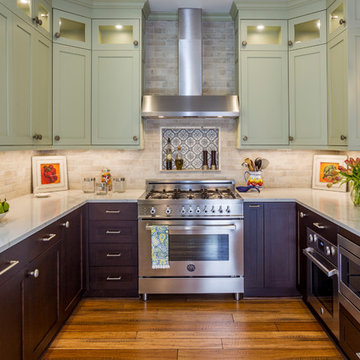 Modern Kitchen with European Flair