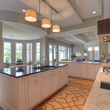 Modern Kitchen with Large Island