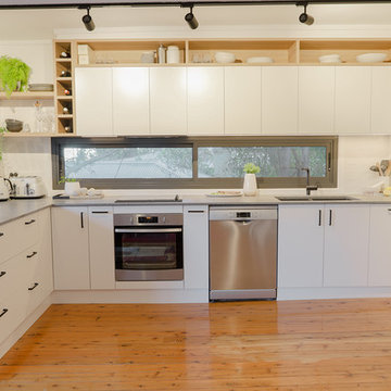 Modern Kitchen with Scenic Views