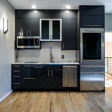 Modern Kitchenette in Norman, OK with UltraCraft Cabinetry