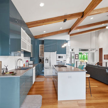 Modern Lake House