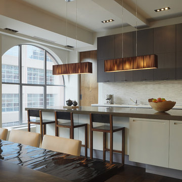 Modern Loft Dining & Kitchen Areas