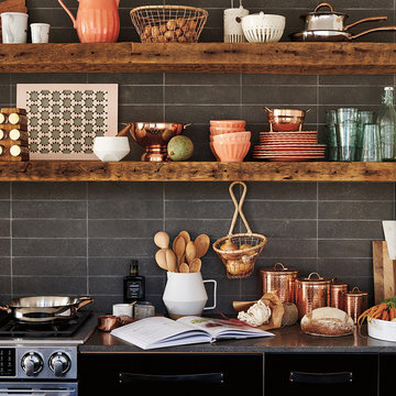 Modern Meets Country Kitchen