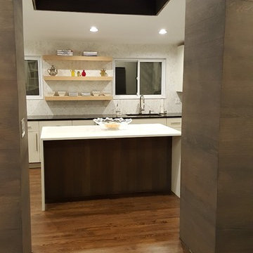 Modern meets Wood Kitchen