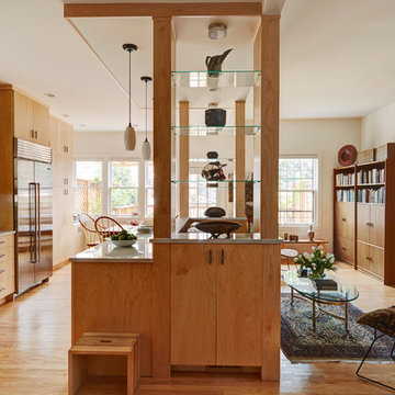 Modern Nature-Inspired Kitchen Renovation