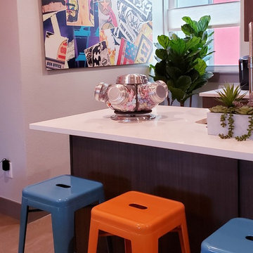 Modern New Downtown Denver Townhome Colorful Airbnb