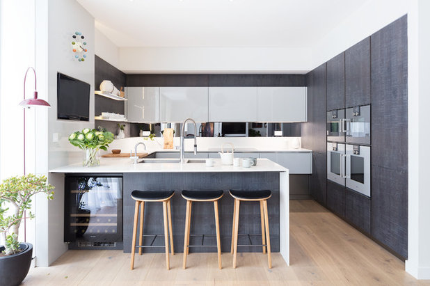 コンテンポラリー キッチン by Black and Milk | Interior Design | London