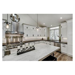 Modern Open Floor Plan House in Willow Glen - Modern - Kitchen - San ...