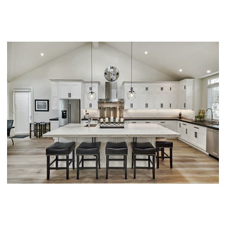 Modern Open Floor Plan House in Willow Glen - Modern - Kitchen - San ...