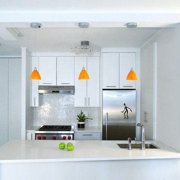 Modern open style kitchen