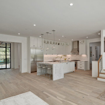 Modern Residence-Reclaimed Ivory White Oak Wood