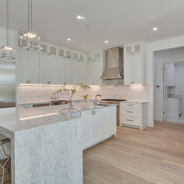 Modern Residence-Reclaimed Ivory White Oak Wood