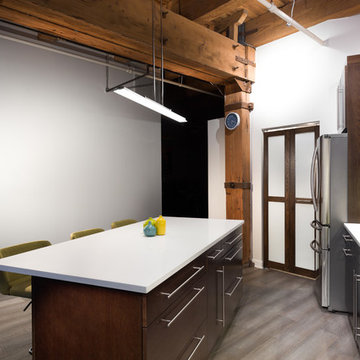 Modern-Rustic Loft Kitchen Remodel