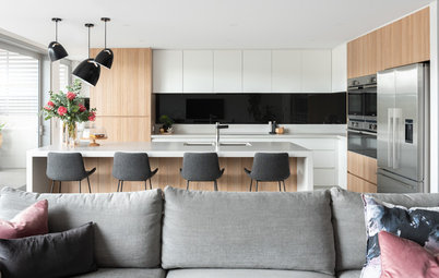 Room of the Week: A Light Scandi Kitchen With Black Highlights