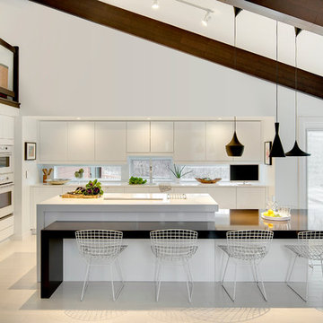 Modern Sophisticate - Kitchen & Living Room