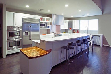 Modern Style White Kitchen