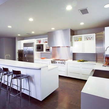 Modern Style White Kitchen