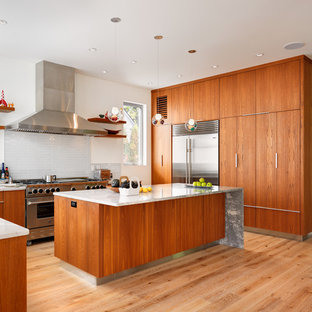 Modern Teak Kitchen