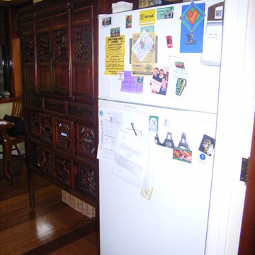 Modern Timber Kitchen- BEFORE