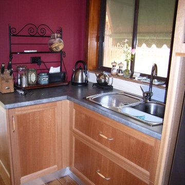 Modern Timber Kitchen