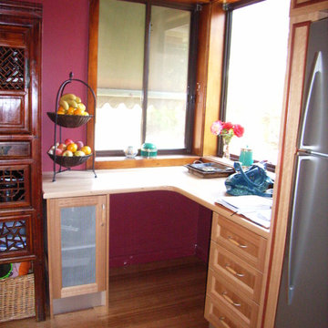 Modern Timber Kitchen
