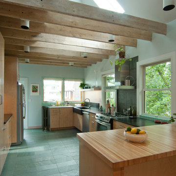 Modern Transformation of Century-old Belmont MA House