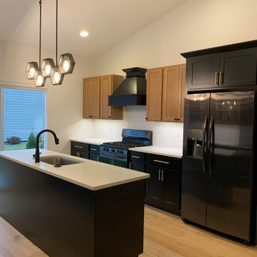 Modern Two-Tone Kitchen