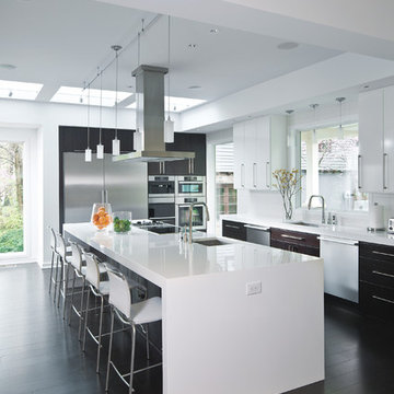 Modern White Counters