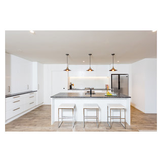 Modern White Gloss Kitchen - Modern - Kitchen - Christchurch - by ...