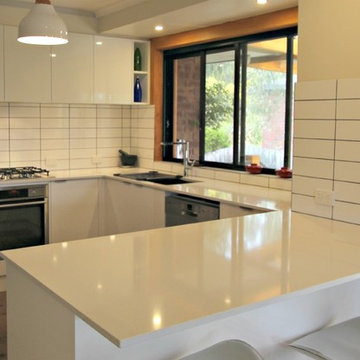 Modern White Kitchen