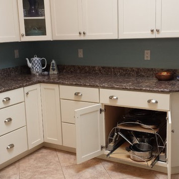 Modernizing an old whitewashed kitchen