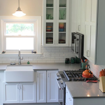 Moline, IL- Remodeled Farmhouse Kitchen Showcases New Traditional Style