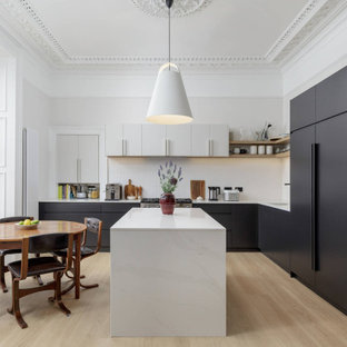Monochrome Kitchen, Cannonmills, Edinburgh