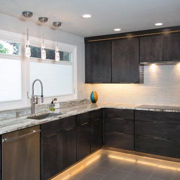 Montgomery County Wyncote Modern & Refined Small Kitchen Remodel