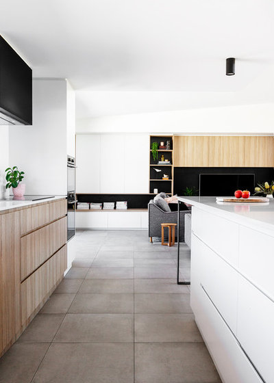 Contemporary Kitchen by Dylan Barber Building Design