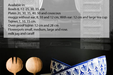 Moroccan ceramic- for wholesale and private.