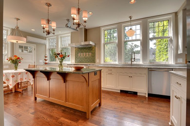 Example of a classic kitchen design in Minneapolis
