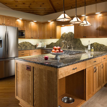 Mountain Craftsman Kitchen