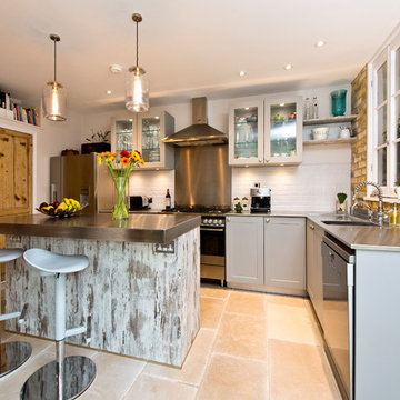 Mr & Mrs RSP | Skaker Style kitchen with contemporary twist