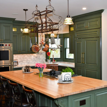 Mt. Laurel Gaelic Style Kitchen and Family Room Remodel