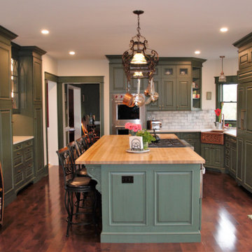 Mt. Laurel Gaelic Style Kitchen and Family Room Remodel