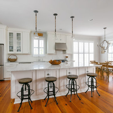 Mt. Pleasant Living Room, Kitchen & Patio Makover
